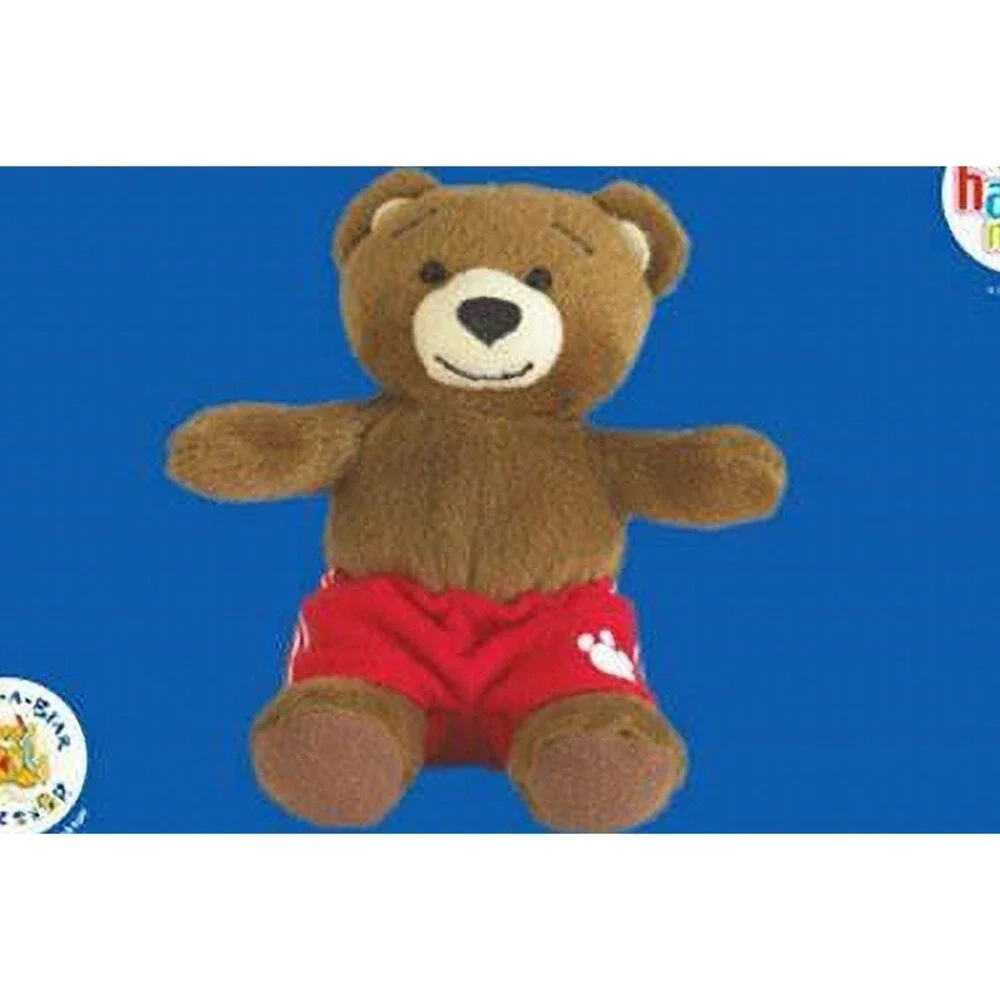 McDonald s Build a Bear Bearemy in Sports Shorts #2 2006 NEW